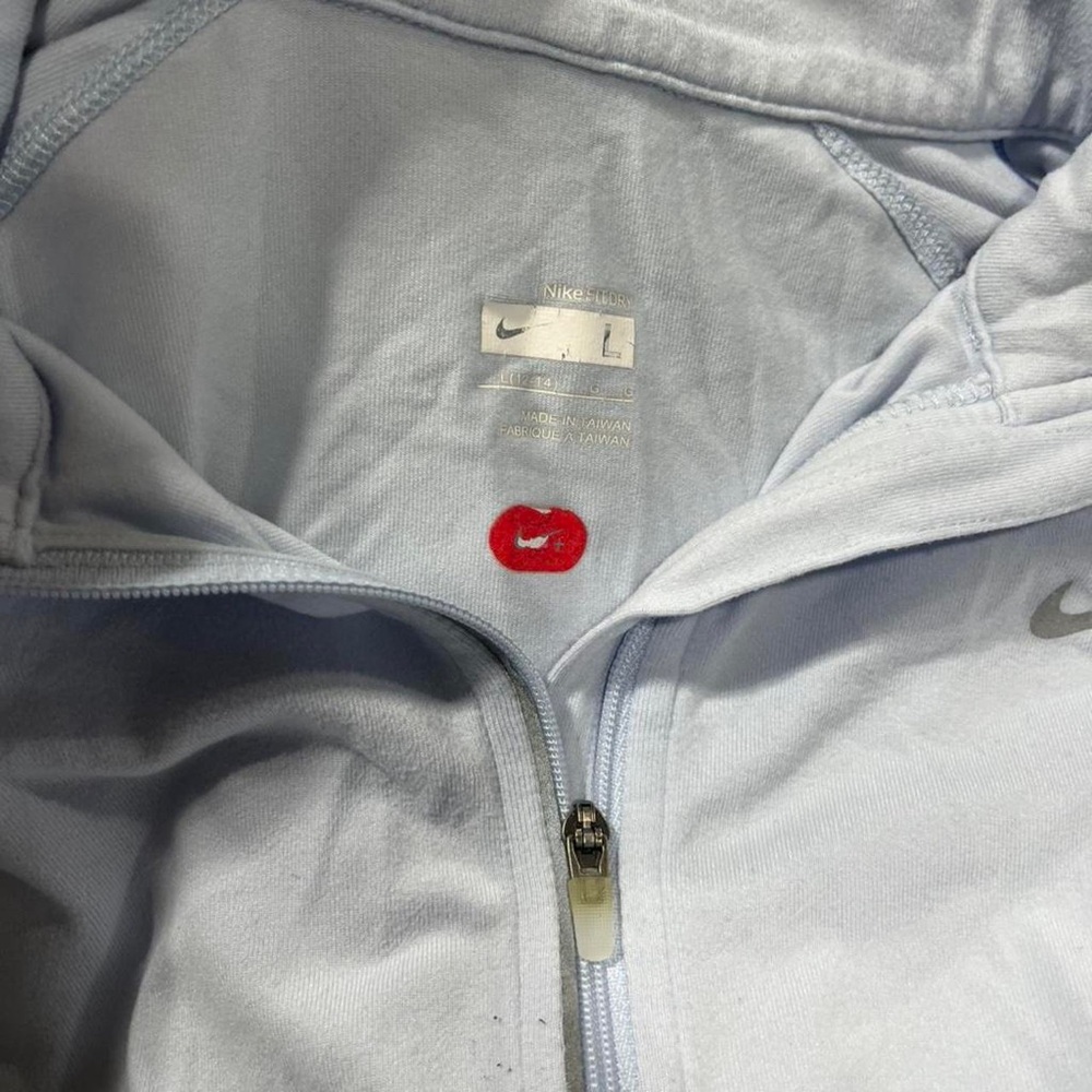 Nike Sky Blue Full-Zip Hoodie